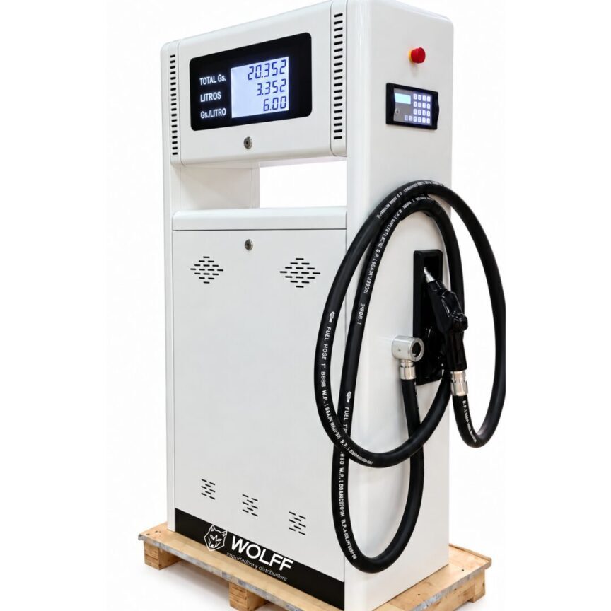 SURTIDOR DE COMBUSTIBLE ALTO CAUDAL WDLF-112 UNA SOLA MANGUERA 120LTS POR MINUTO