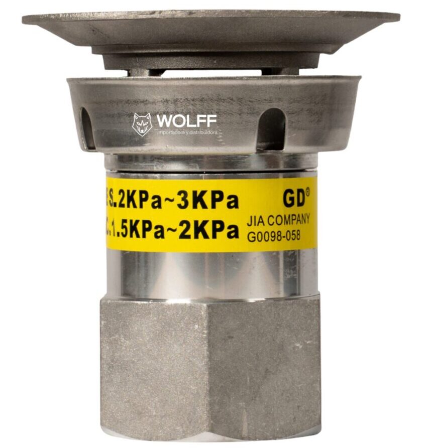 VÁLVULA DE PRESIÓN Y VACÍO DE Ø2” METÁLICA