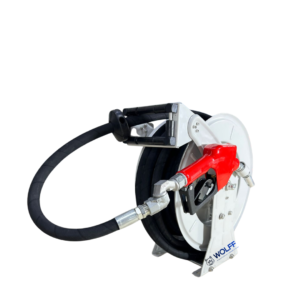 CARRETEL RETRÁCTIL CON MANGUERA DE 3/4" x 15 M. CON PISTOLA AUTOMÁTICA Y SWIVEL