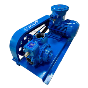 BOMBA COMBUSTIBLE  CARGA RAPIDA ALTO CAUDAL YB 2.5” con Motor 380V – 550 LPM