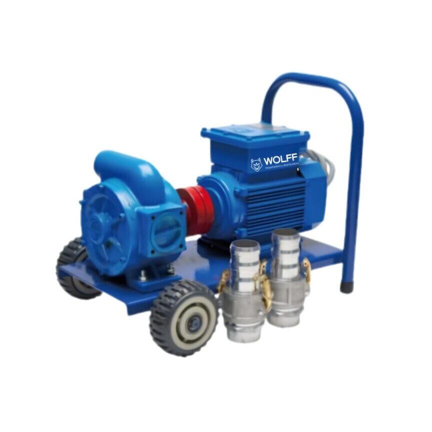 BOMBA CENTRÍFUGA INDUSTRIAL PARA TRANSFERENCIA DE COMBUSTIBLE Y AGUA – 300-550 L/MIN – WOLFF PARAGUAY