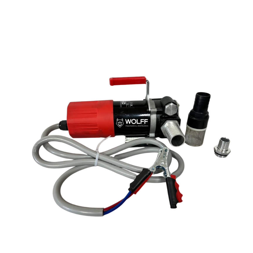 BOMBA ALTO CAUDAL  12V 80 LPM PARA DIESEL