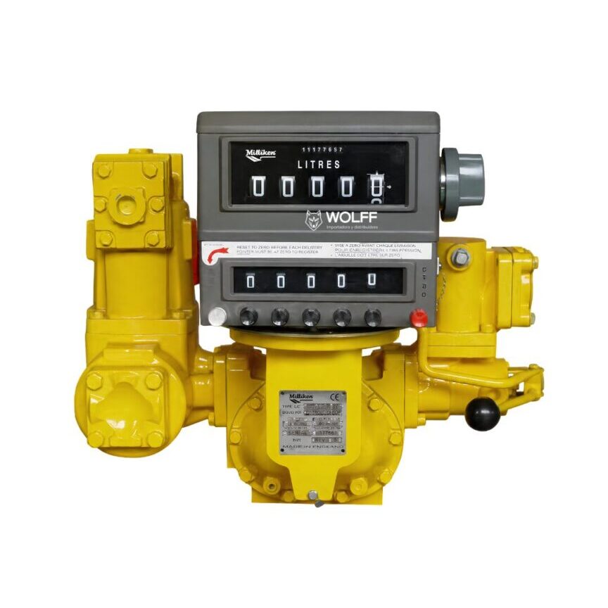 MEDIDOR VOLUMÉTRICO POSITIVO WDTCS PARA COMBUSTIBLES – ALTA PRECISIÓN ±0.2% – WOLFF PARAGUAY