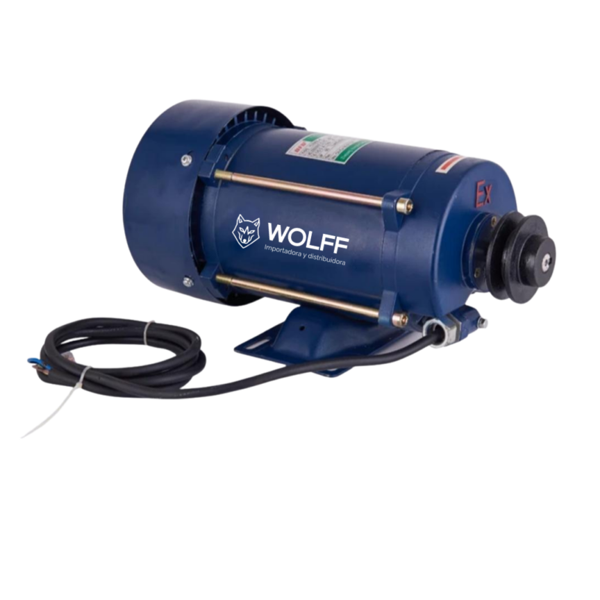 MOTOR ANTIEXPLOSIVO PARA SURTIDORES Y DISPENSERS DE COMBUSTIBLE.