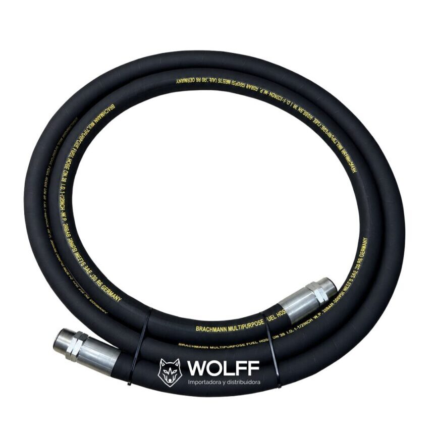 MANGUERA PARA SURTIDOR BRACHMANN Ø1.5″ × 5 M | WOLFF Paraguay