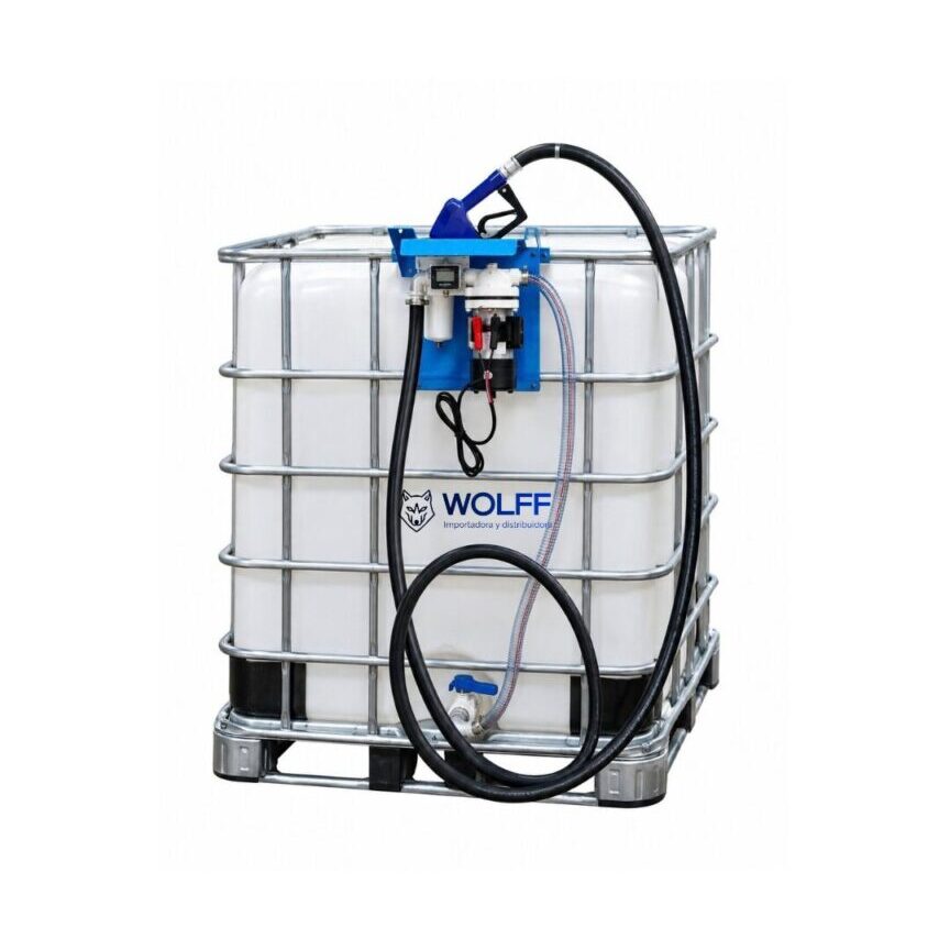 TANQUE PARA ARLA 32  Y ADBLUE 1000 LITROS CON EQUIPO DE TRANSFERENCIA
